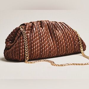 Anthropologie Urban Expressions Oversized Woven Clutch NWT